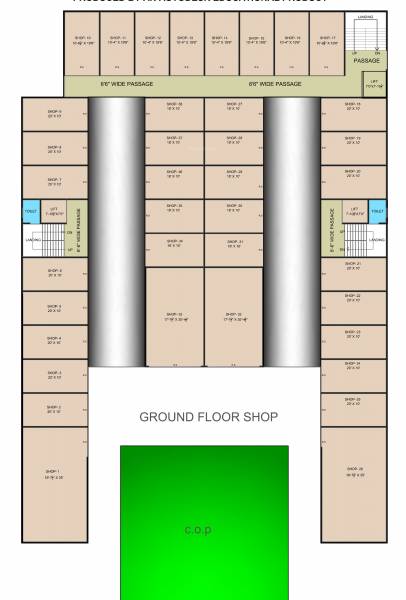  gokul-solitaire A Cluster Plan For Ground Floor