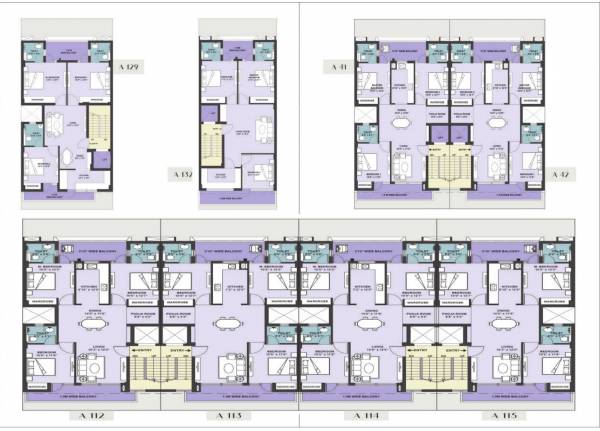 Amara Floors Typical Floor Cluster Plan amara-floors Amara Floors Typical Floor Cluster Plan