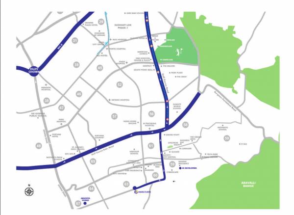 Location Plan amara-floors Location Plan