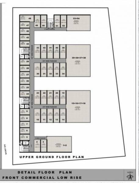  business-center 1 Cluster Plan For Upper Ground Floor