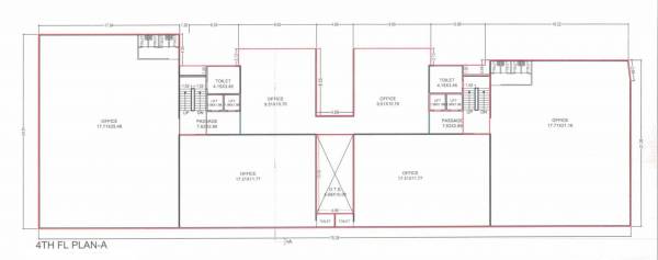 Building 1 Cluster Plan For 4th Floor heerranj-heights Building 1 Cluster Plan For 4th Floor