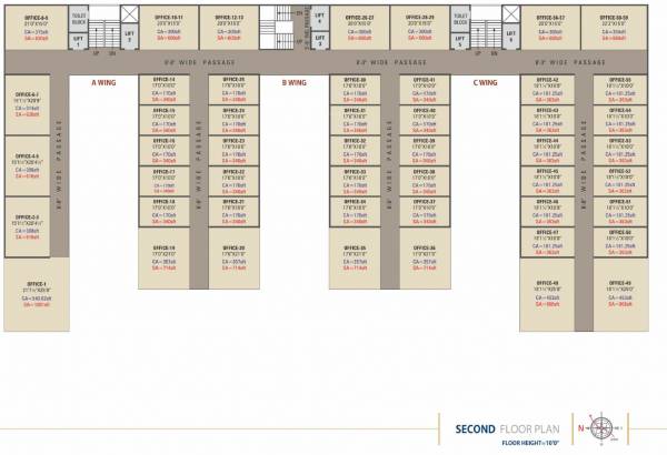Shops Cluster Plan For 2nd Floor sai-ashish-trade-centre Shops Cluster Plan For 2nd Floor