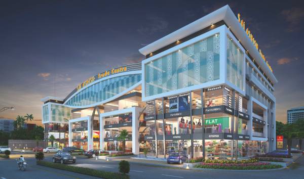 Elevation sai-ashish-trade-centre Elevation