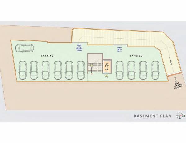  m-n-square M N Square Basement Floor Cluster Plan