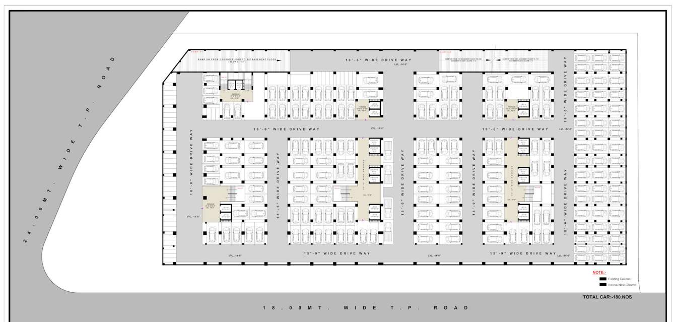 royal textile market Royal Textile Market Basement 1 Floor Cluster Plan