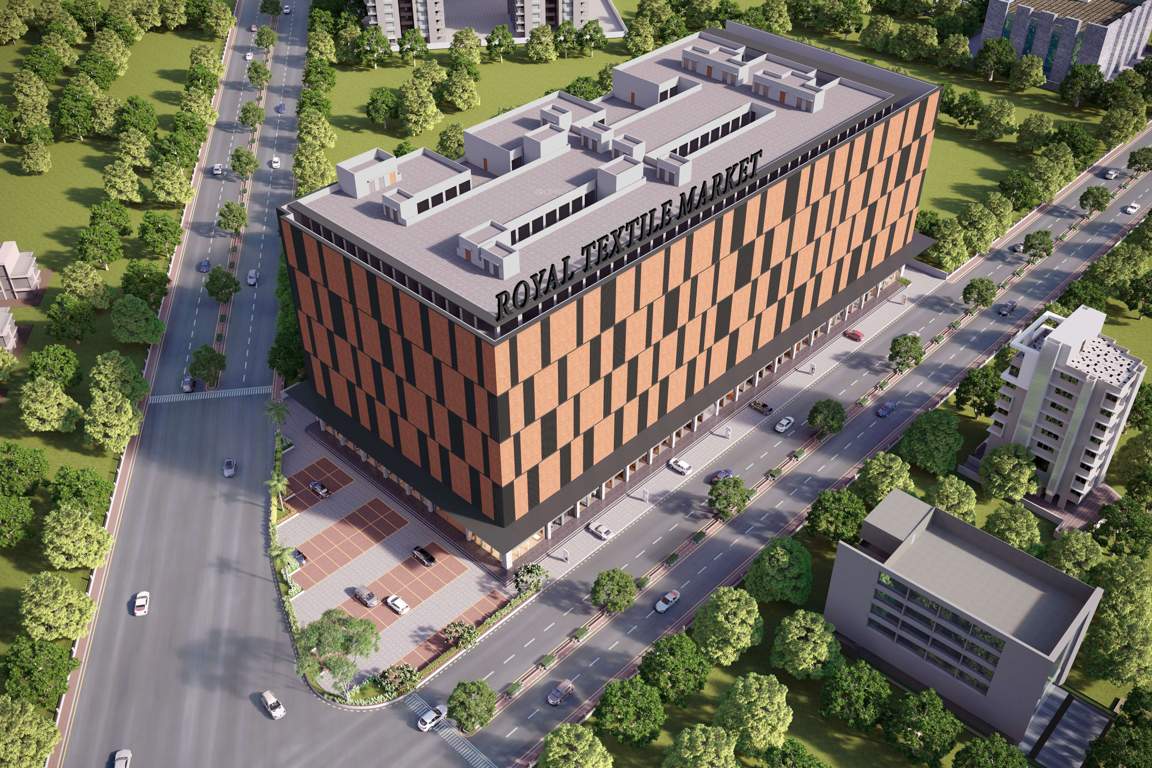  royal textile market Elevation