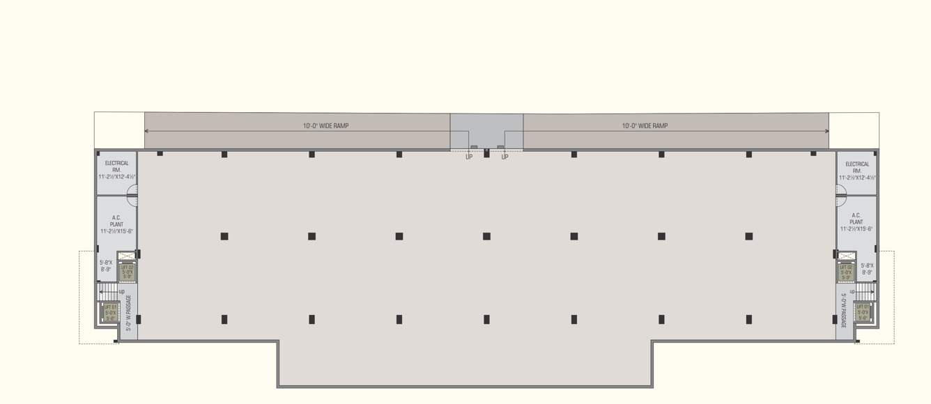  golden icon Golden Icon Cluster Plan for Basement Floor
