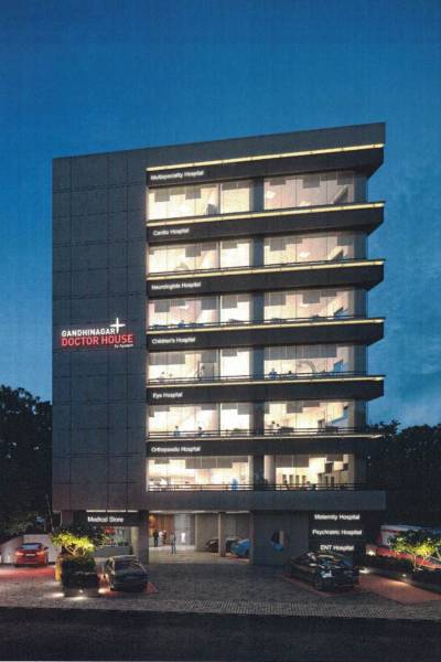  gandhinagar-doctor-house Elevation