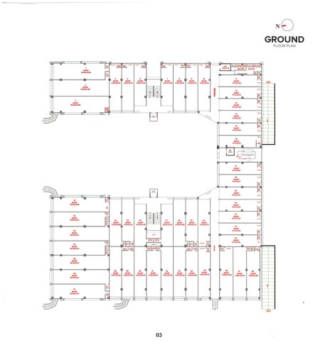  radhe-fourtune Radhe Fourtune Cluster Plan for ground Floor