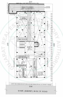  buddhdev-residency Buddhdev Residency Cluster Plan For Ground Floor