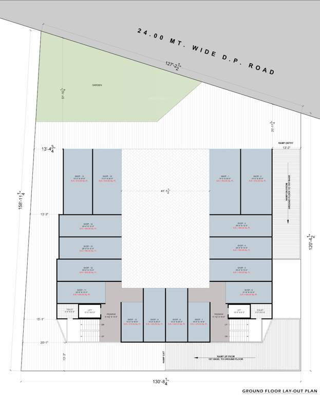  plaza Shiven Plaza Ground Cluster Plan