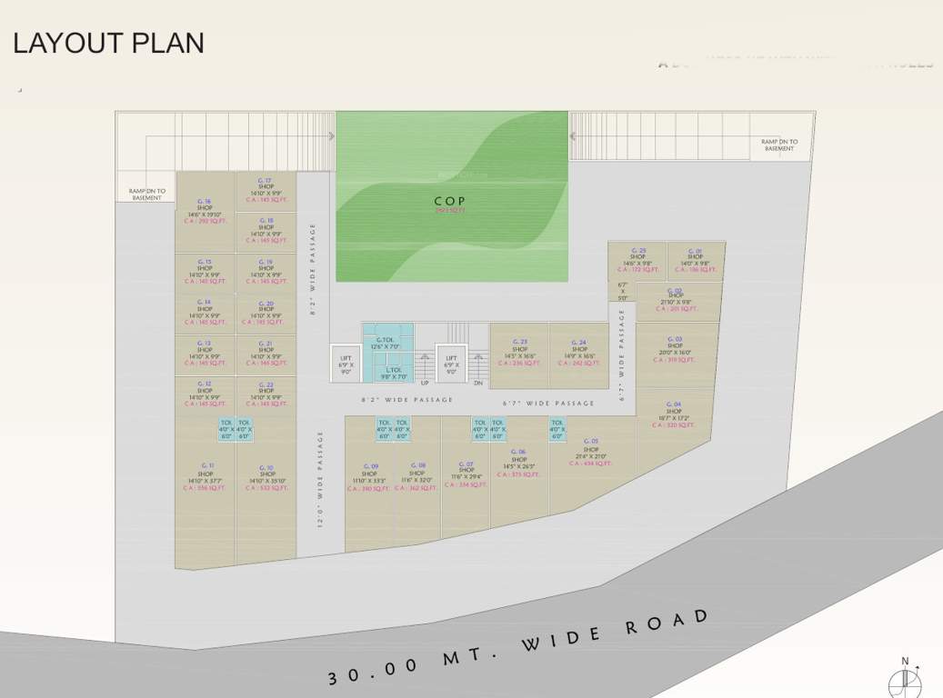  syska plaza Layout Plan