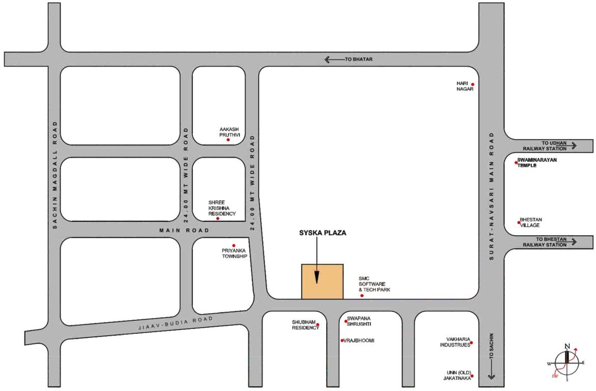  syska plaza Location Plan