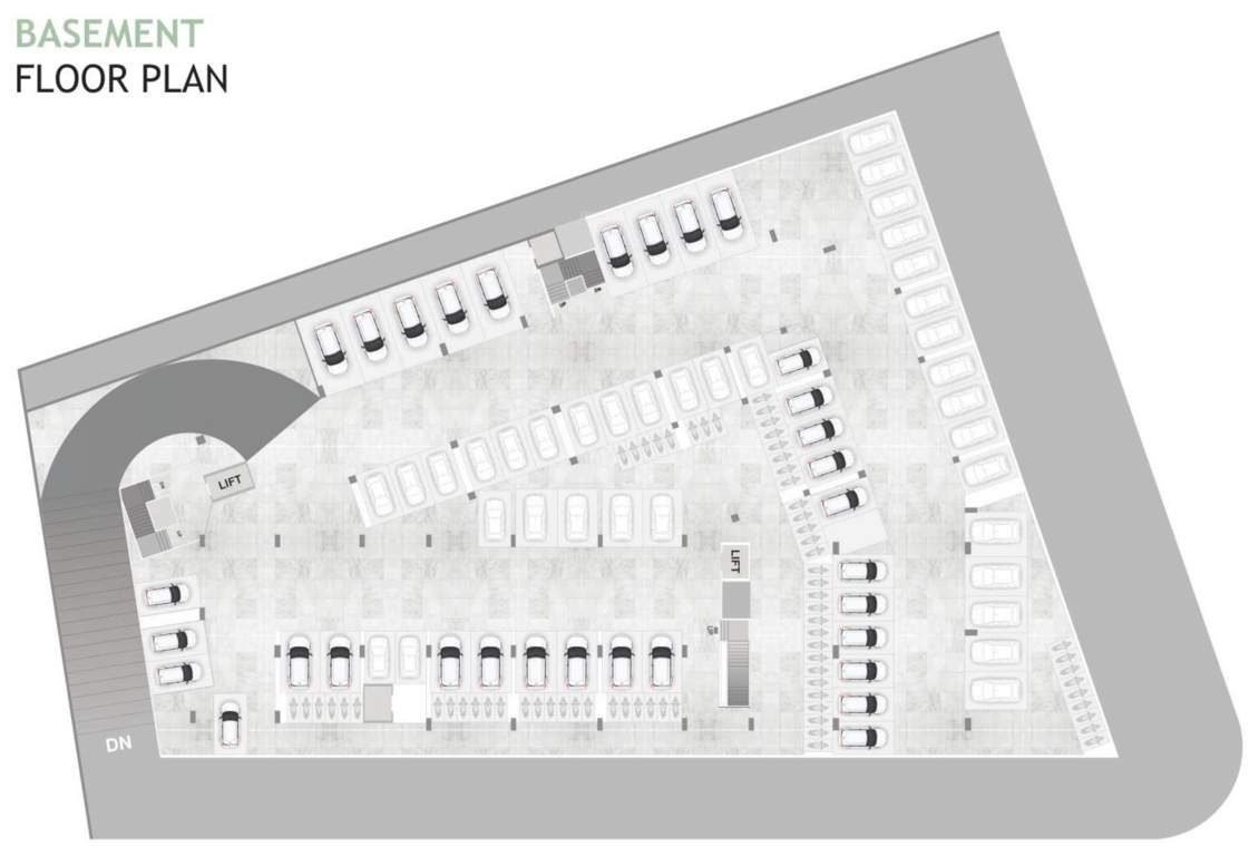vaibhavlaxmi shopping Vaibhavlaxmi Basement Cluster Plan