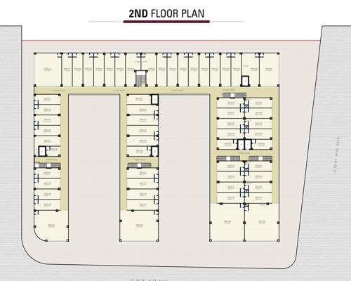  hilltown-trade-centre Hilltown Trade Centre Cluster Plan For 2nd Floor