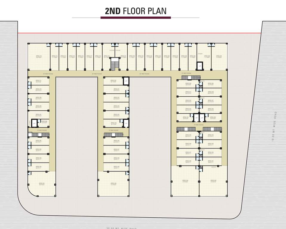  hilltown trade centre Hilltown Trade Centre Cluster Plan For 2nd Floor