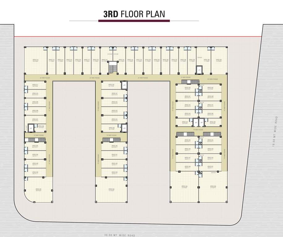  hilltown trade centre Hilltown Trade Centre Cluster Plan For 3rd Floor