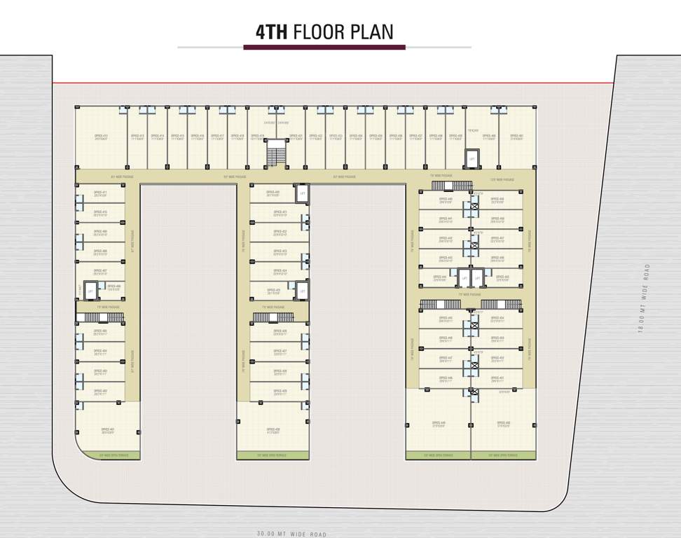  hilltown trade centre Hilltown Trade Centre Cluster Plan For 4th Floor