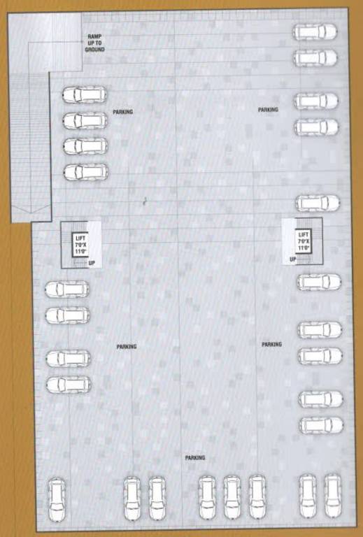  shree krishna ac mall 1 Basement Cluster Plan