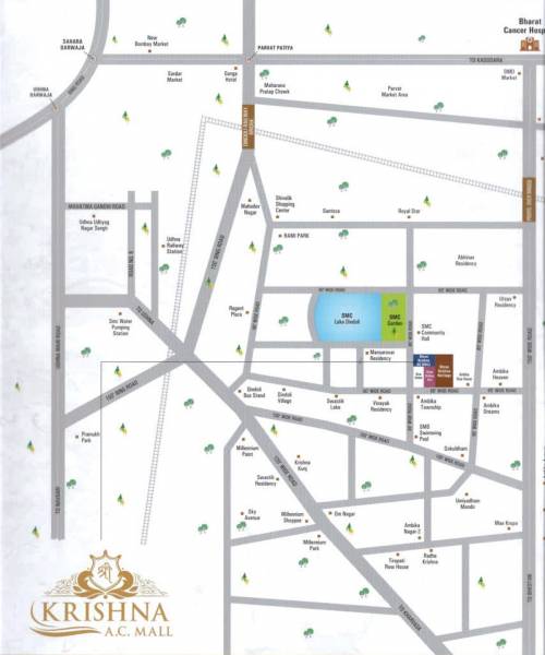  shree-krishna-ac-mall Location Plan
