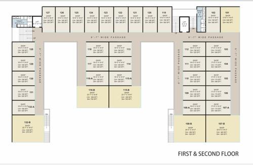 White Pearl Cluster Plan from 1st to 2nd Floor white-pearl White Pearl Cluster Plan from 1st to 2nd Floor