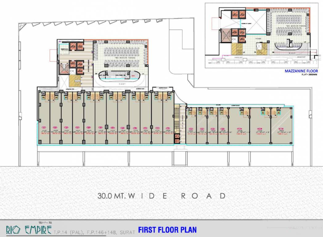  rio empire 1 Cluster Plan For 1st Floor