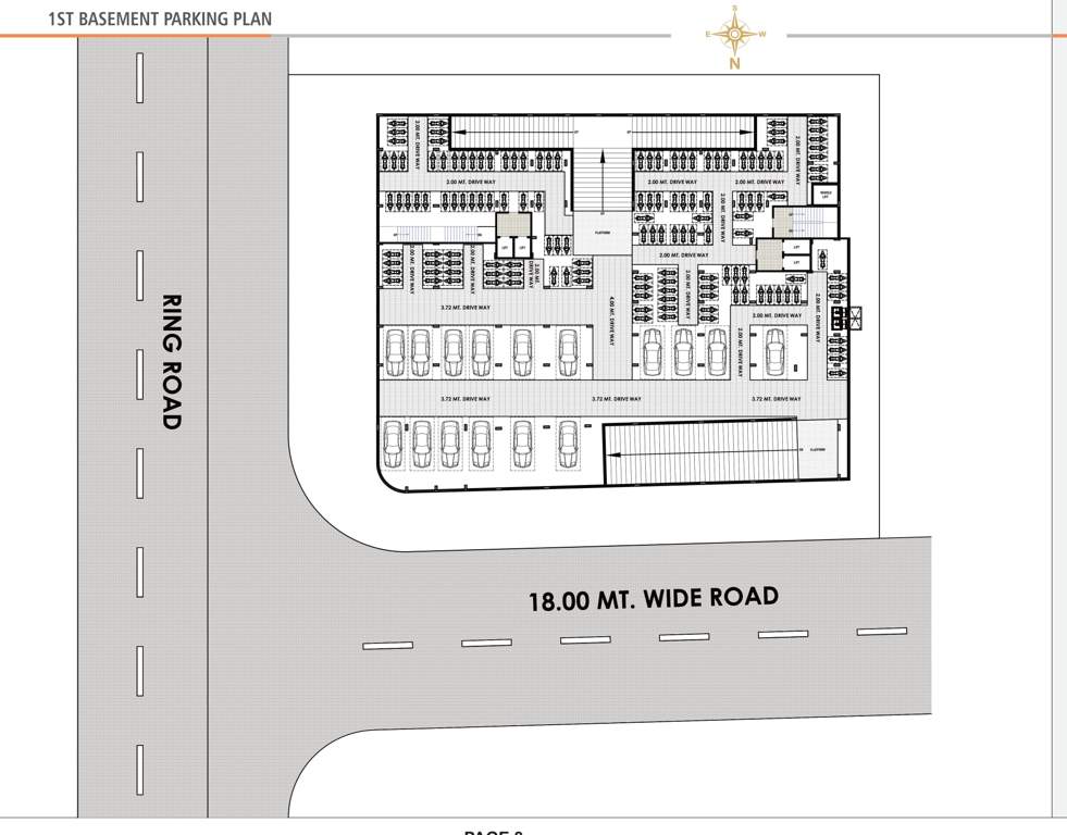  hill town plaza Hill Town Plaza Cluster Plan For Basement 1