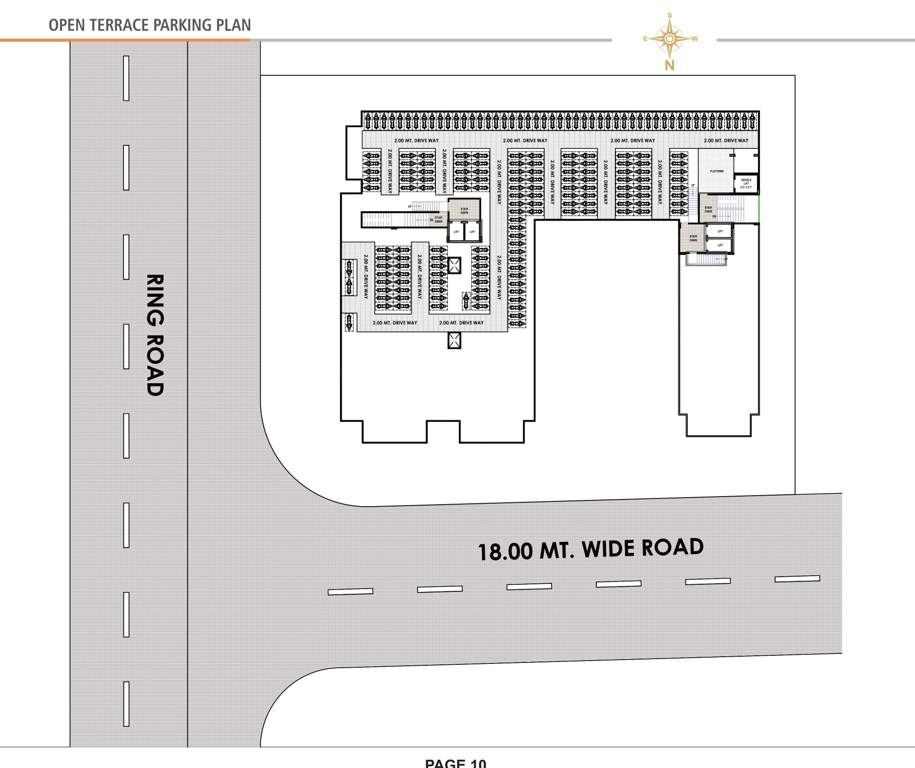  hill town plaza Hill Town Plaza Cluster Plan For Terrace Plan
