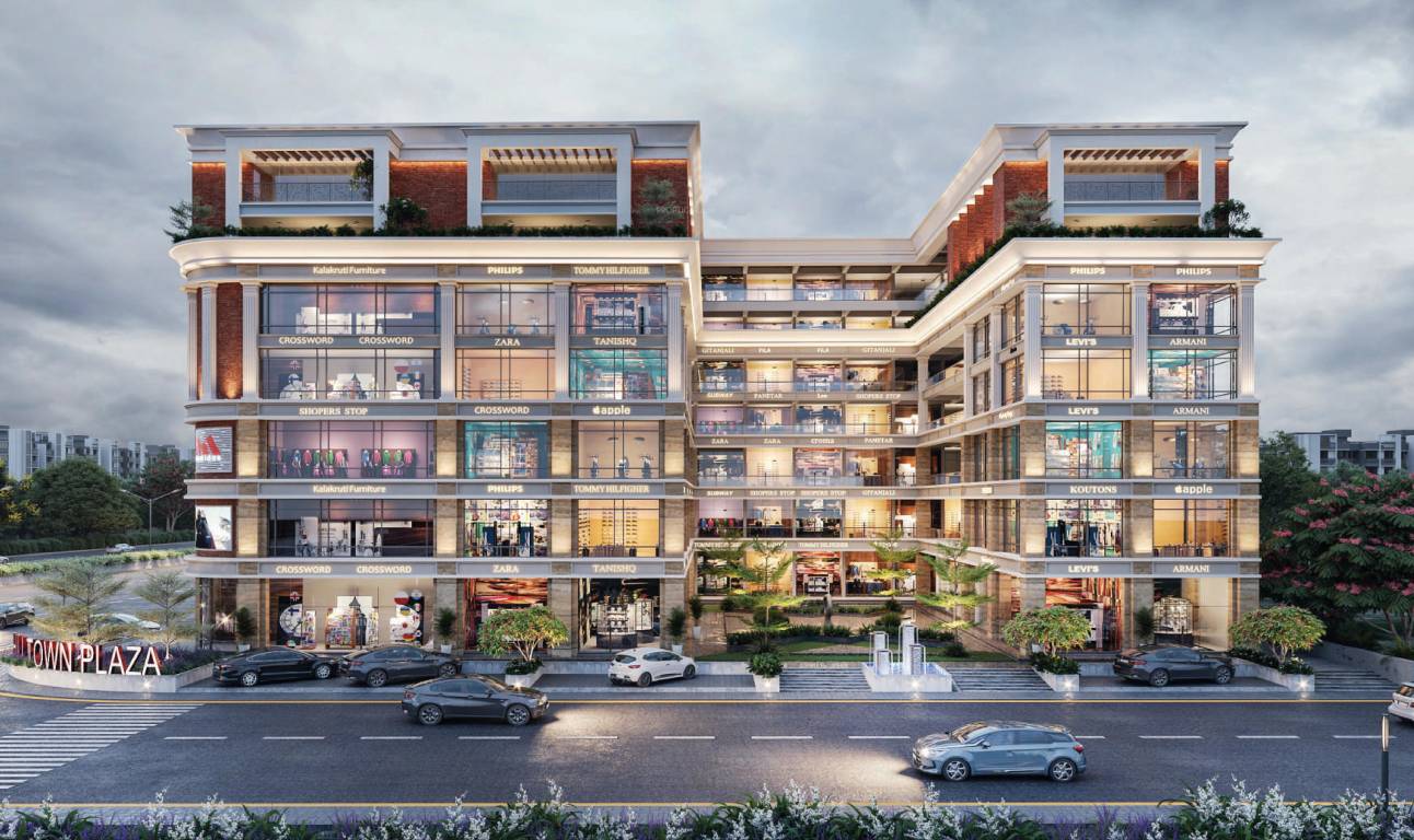  hill town plaza Elevation