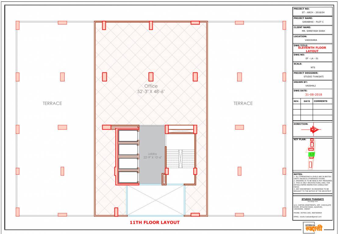 block c square Block C Cluster Plan For 11th Floor
