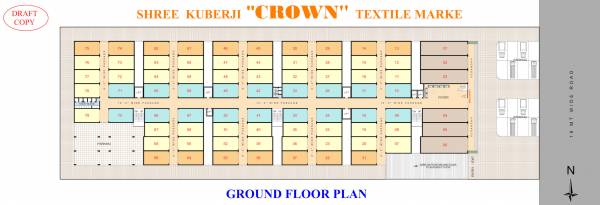  kuberji-crown-textile-market A Ground Cluster Plan