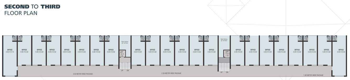  icon Suvarna Icon Cluster Plan From 2nd To 3rd Floor
