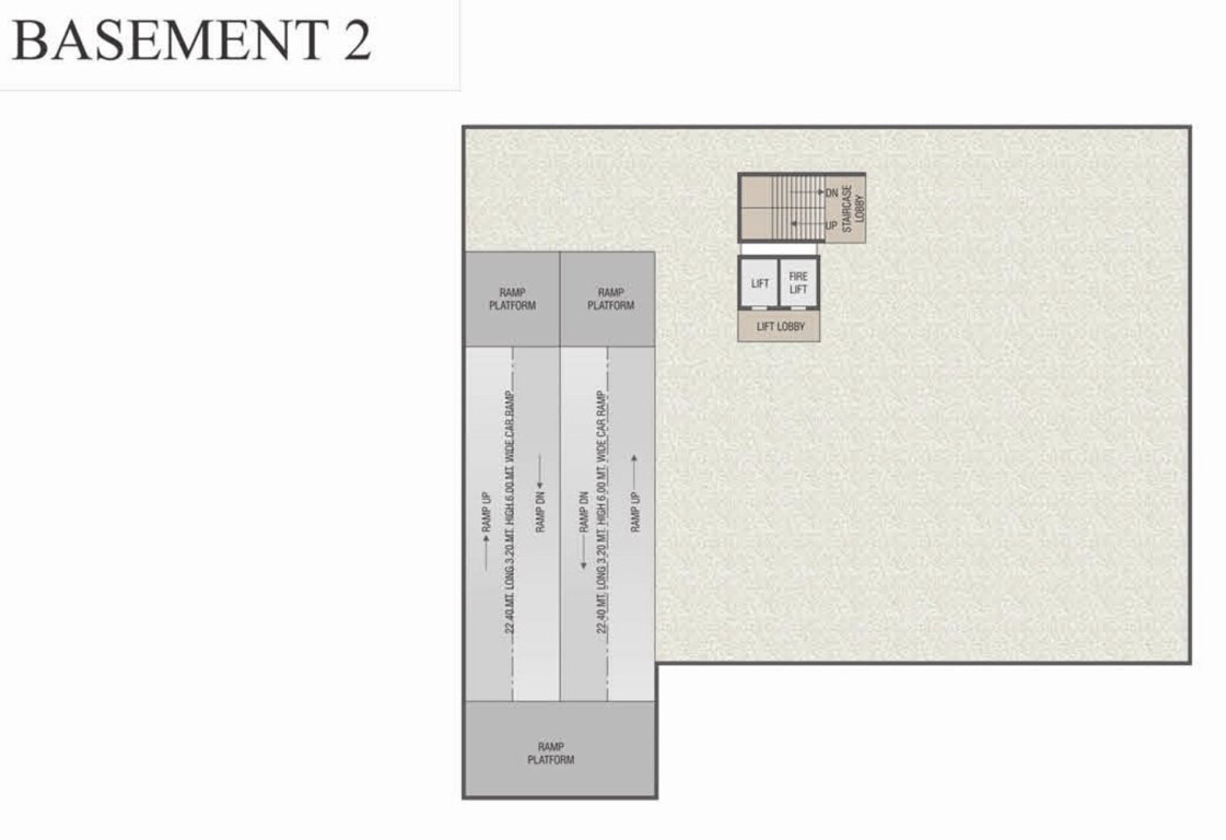 the mall Tower A Basement 2 Cluster Plan