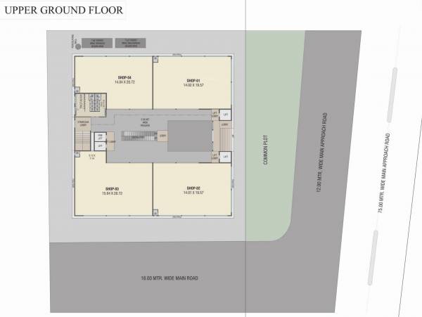 Tower A Upper Ground Cluster Plan the-mall Tower A Upper Ground Cluster Plan