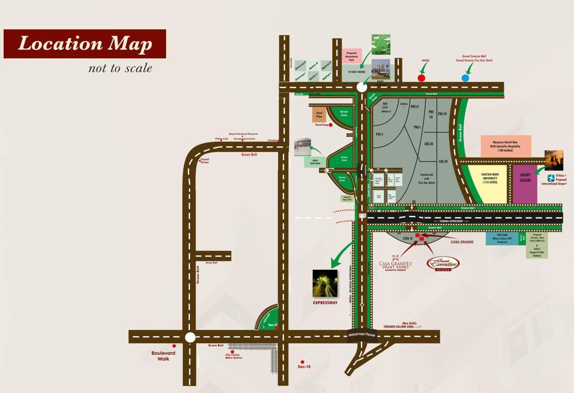 earthcon casa grande Location Plan