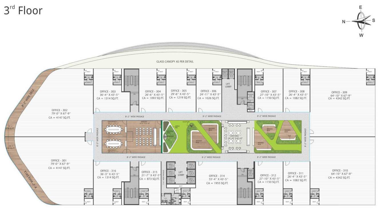  montessa Rajhans Montessa Cluster Plan For 3rd Floor