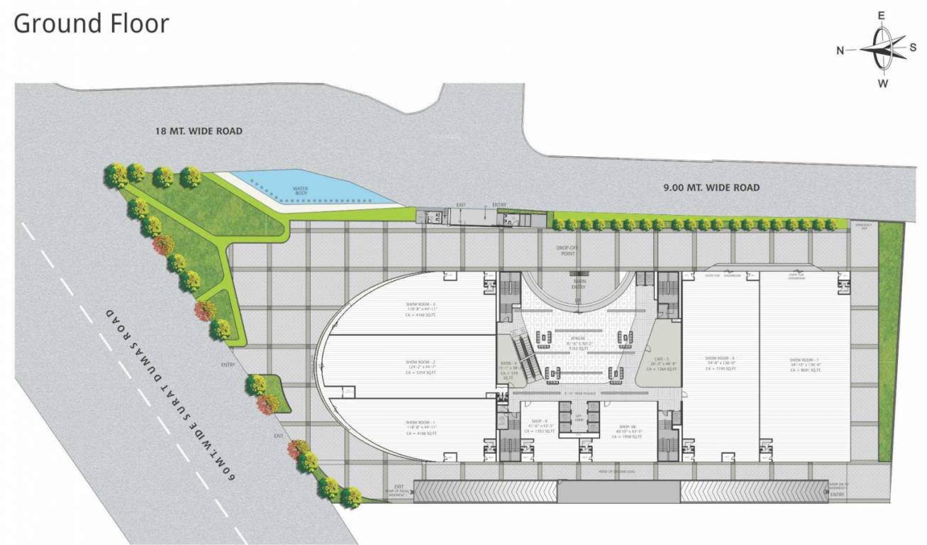  montessa Rajhans Montessa Ground Cluster Plan