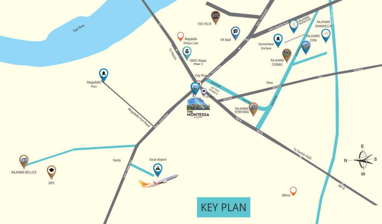  montessa Location Plan