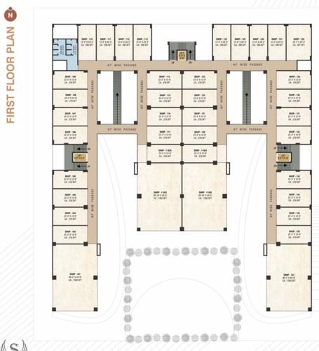 Fortune Highstreet Cluster Plan For 1st Floor fortune-highstreet Fortune Highstreet Cluster Plan For 1st Floor