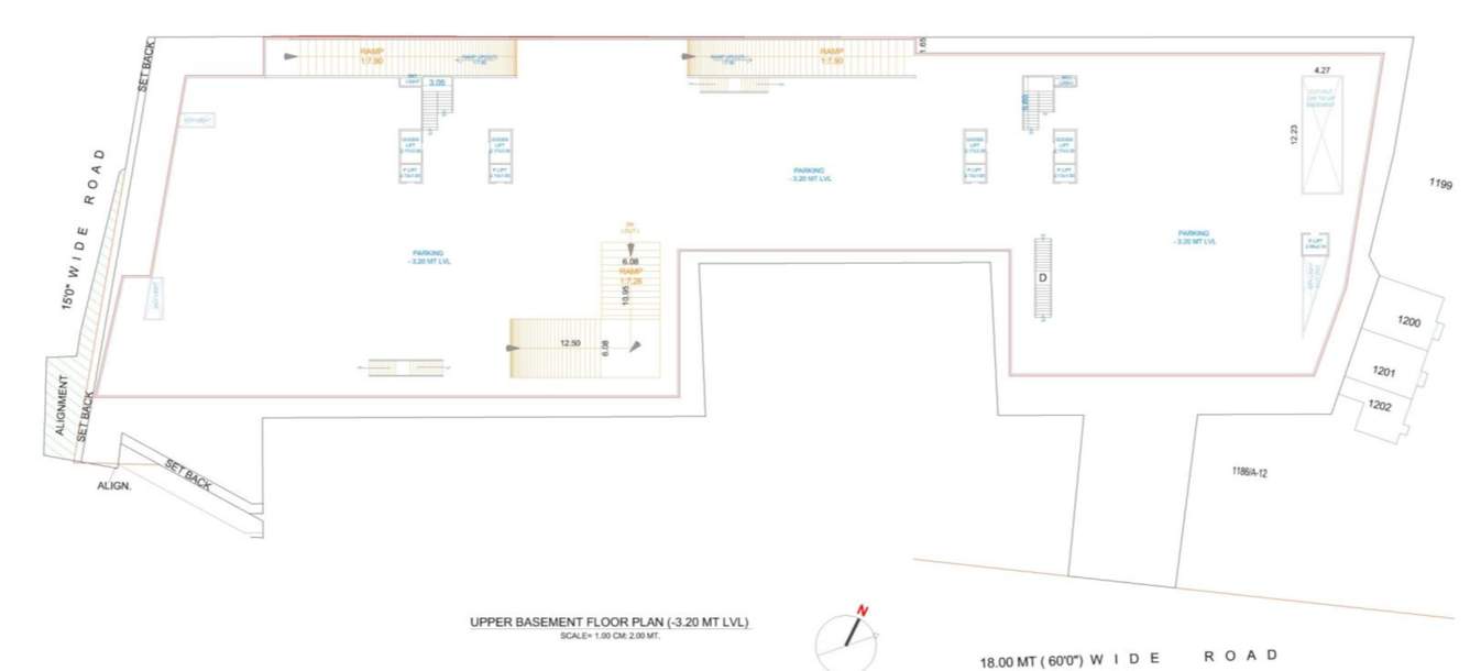 emporio textile hub A Upper Basement Cluster Plan