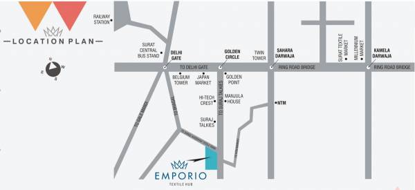  emporio-textile-hub Location Plan