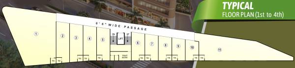 Gurudatt Point Typical Cluster Plan point Gurudatt Point Typical Cluster Plan