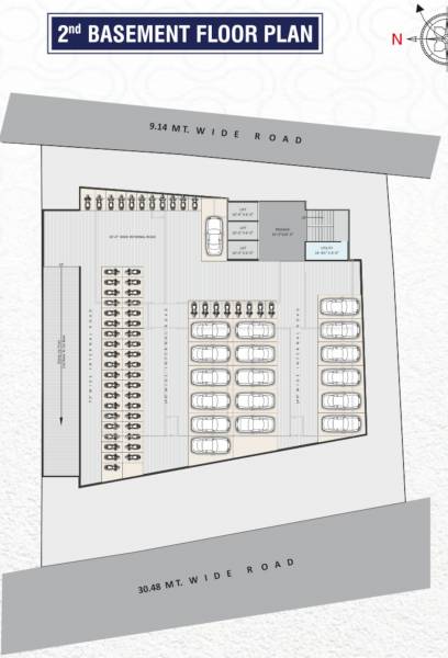  trade-center 1 Basement 2 Cluster Plan
