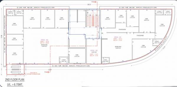 Shivdhara Point Cluster Plan For 2nd Floor shivdhara-point Shivdhara Point Cluster Plan For 2nd Floor