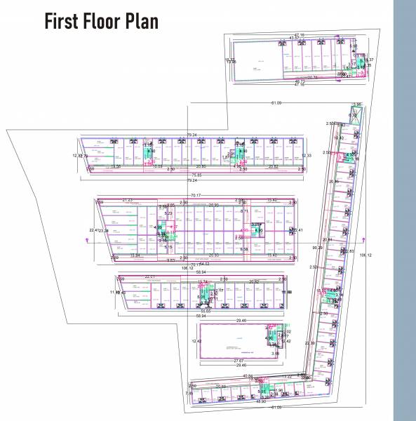  sun-shine-arcade 1 Cluster Plan For 1st Floor