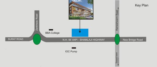 sun-shine-arcade Location Plan