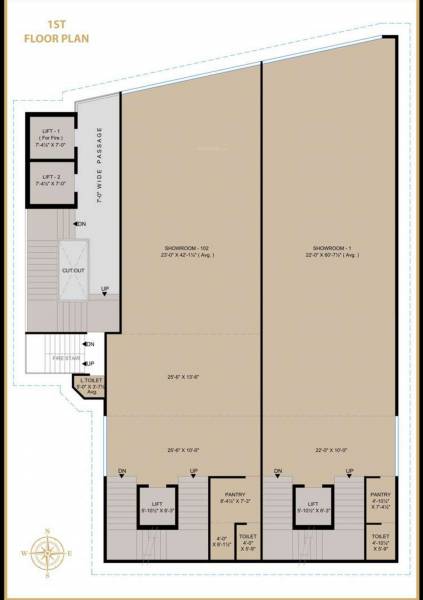 Rajhans Aron Cluster Plan For 1st Floor aron Rajhans Aron Cluster Plan For 1st Floor