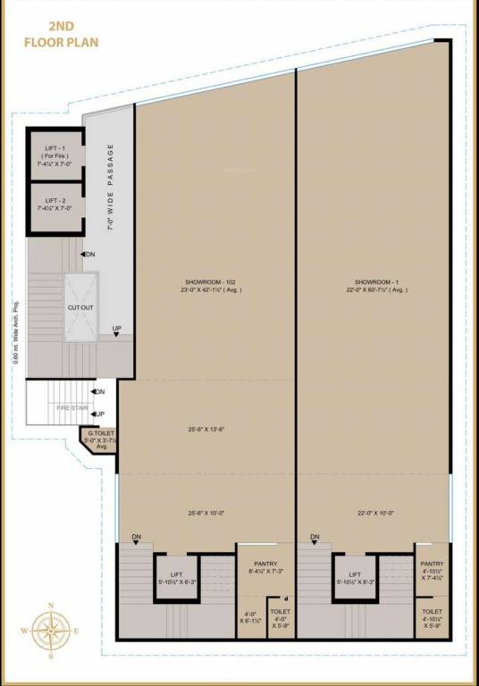 aron Rajhans Aron Cluster Plan For 2nd Floor