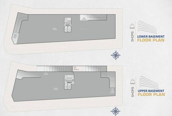  shreeji-skyline Shreeji Skyline Basement Cluster Plan
