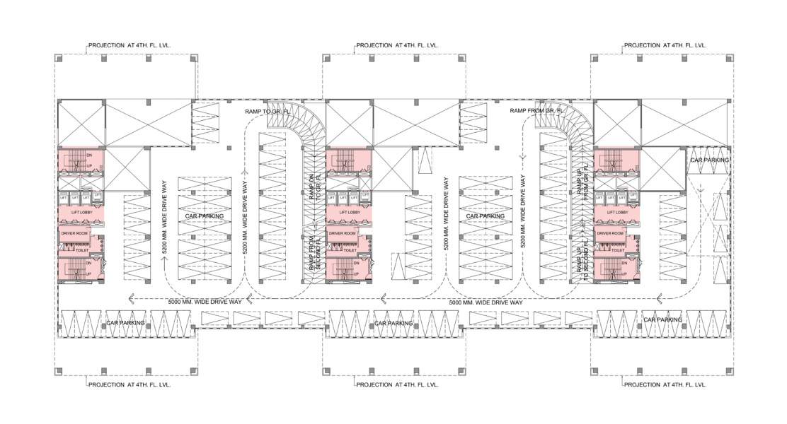  ecospace business towers Tower 5A, Tower 5B, Tower 5C  Cluster Plan for 1st Floor
